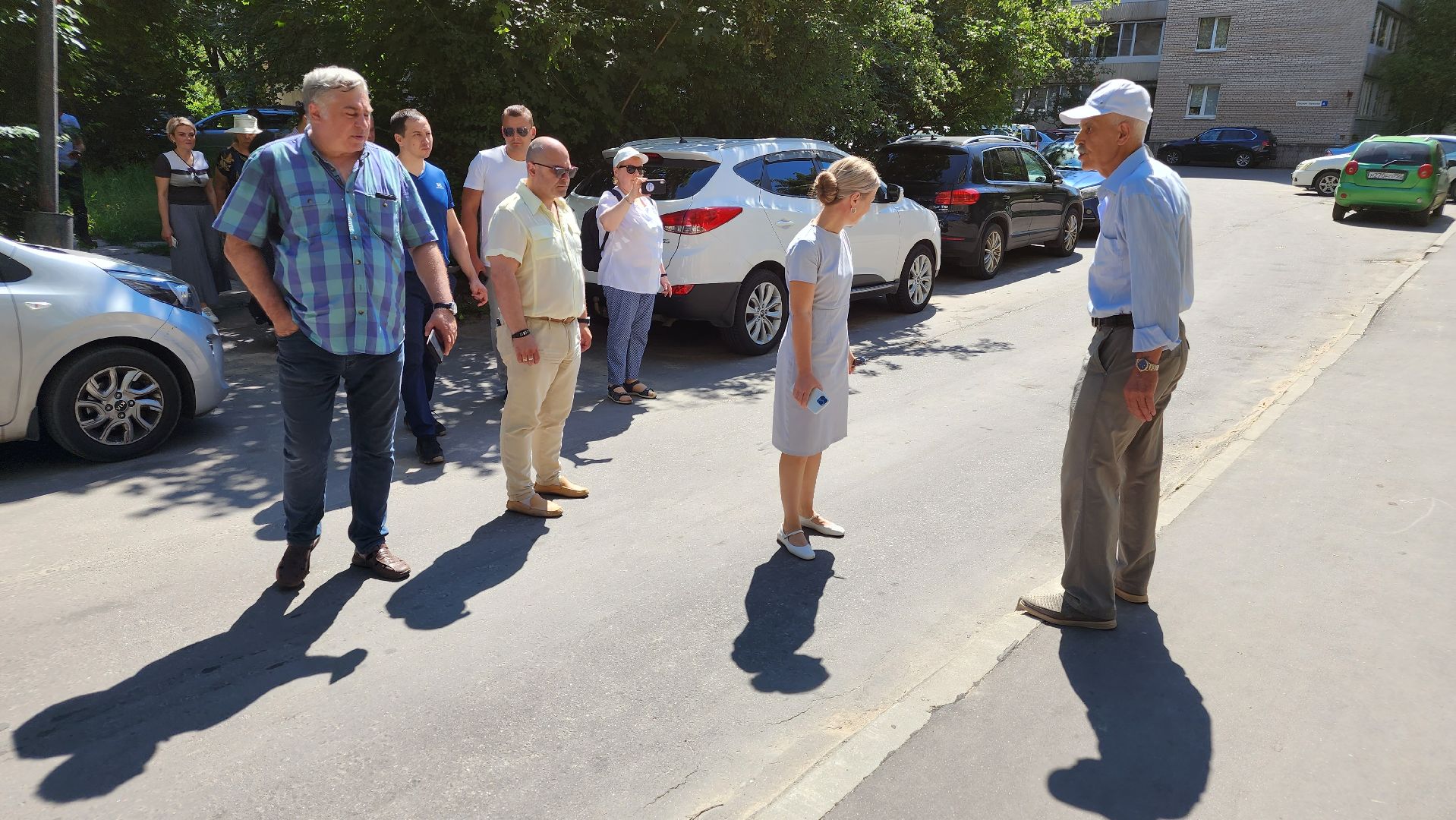 благоустройство, Лесной бульвар, Протвино, встреча с жителями, чуткая власть