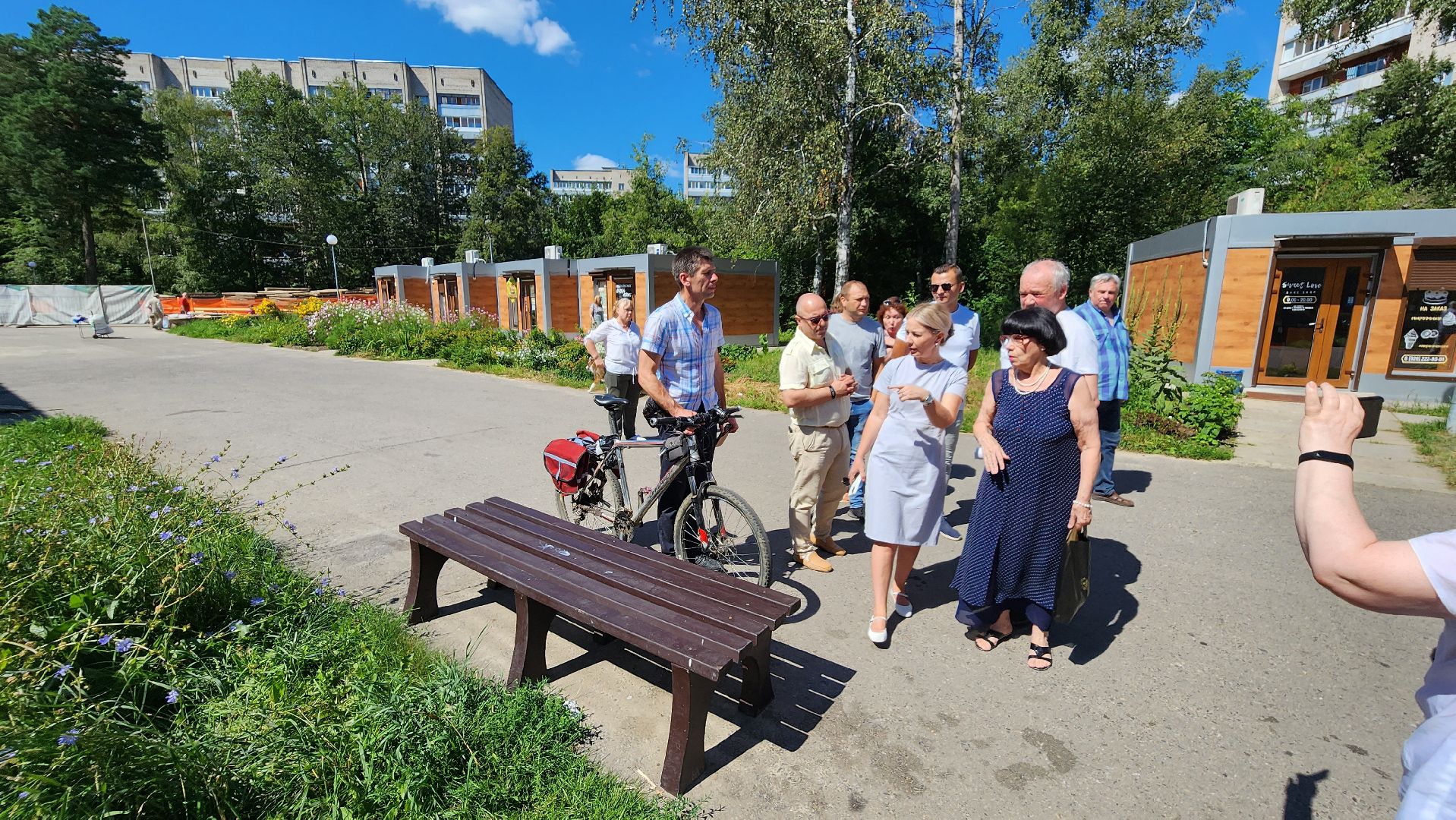благоустройство, Лесной бульвар, Протвино, встреча с жителями, чуткая власть