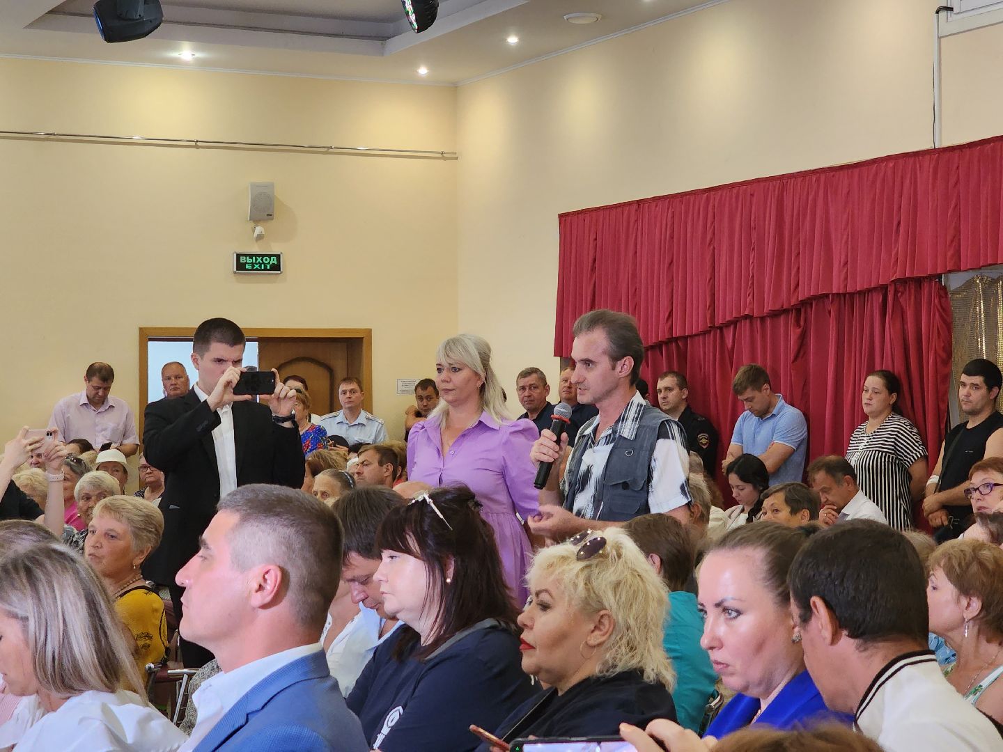 ЖКХ, встреча с жителями, Воскресенск