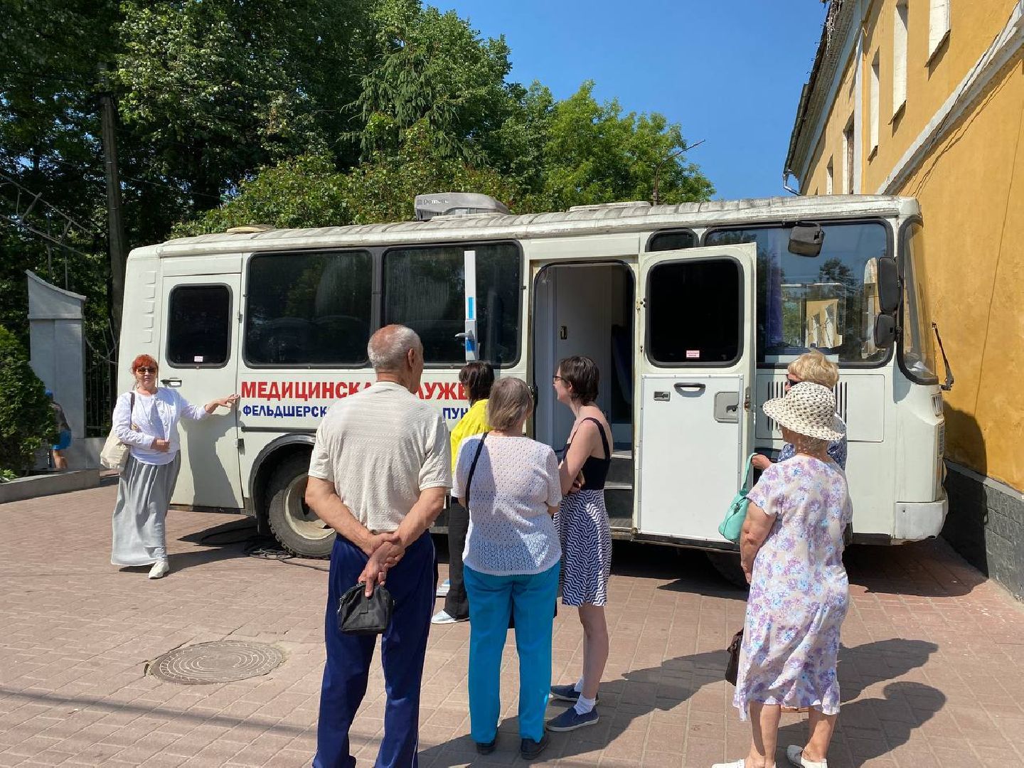 Чехов, медицина, передвижной ФАП, суббота, диспансеризация, жители