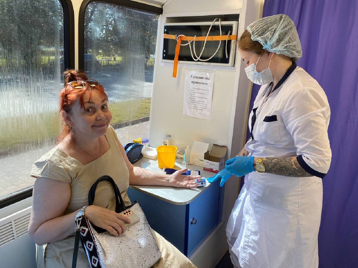 Чехов, медицина, передвижной ФАП, суббота, диспансеризация, жители