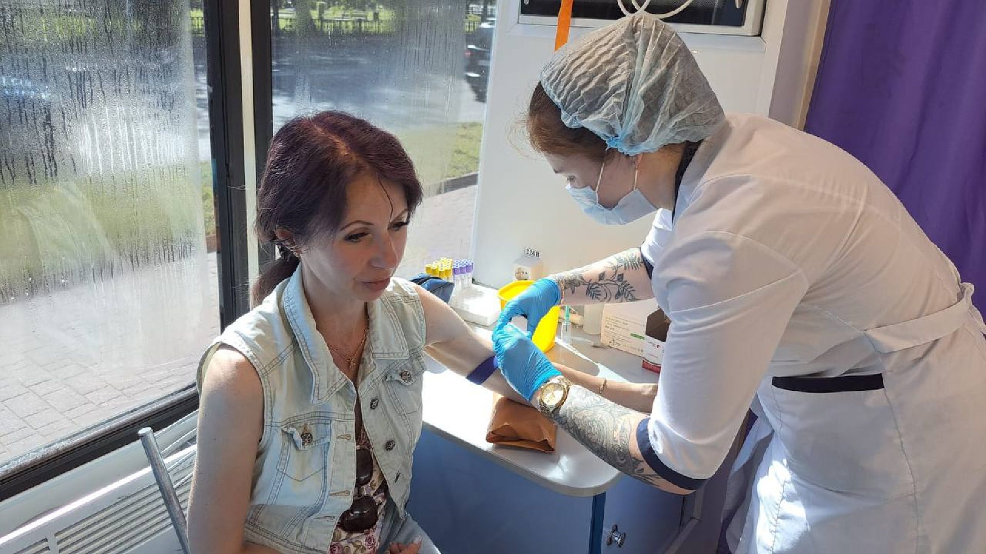 Чехов, медицина, передвижной ФАП, суббота, диспансеризация, жители