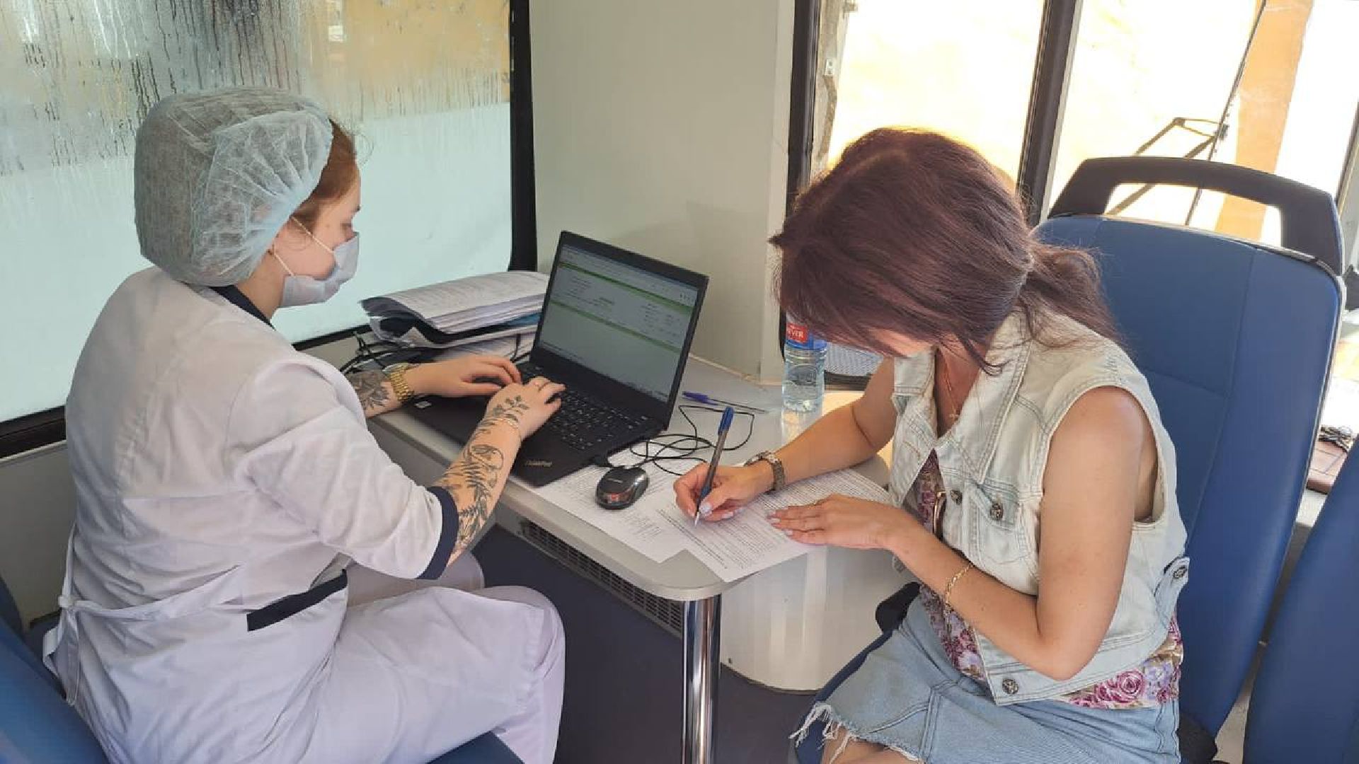 Чехов, медицина, передвижной ФАП, суббота, диспансеризация, жители