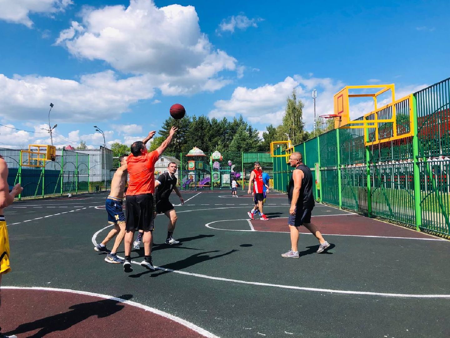 Руза, день физкультурника, спорт, волейбол, стритбол, шахматы, ГТО