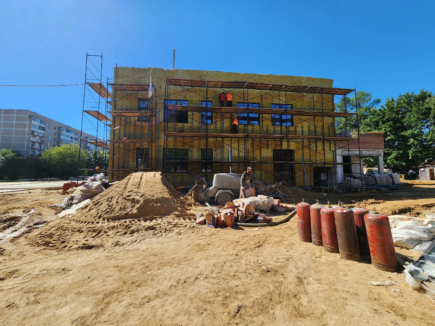 Подольск, садик, строительство