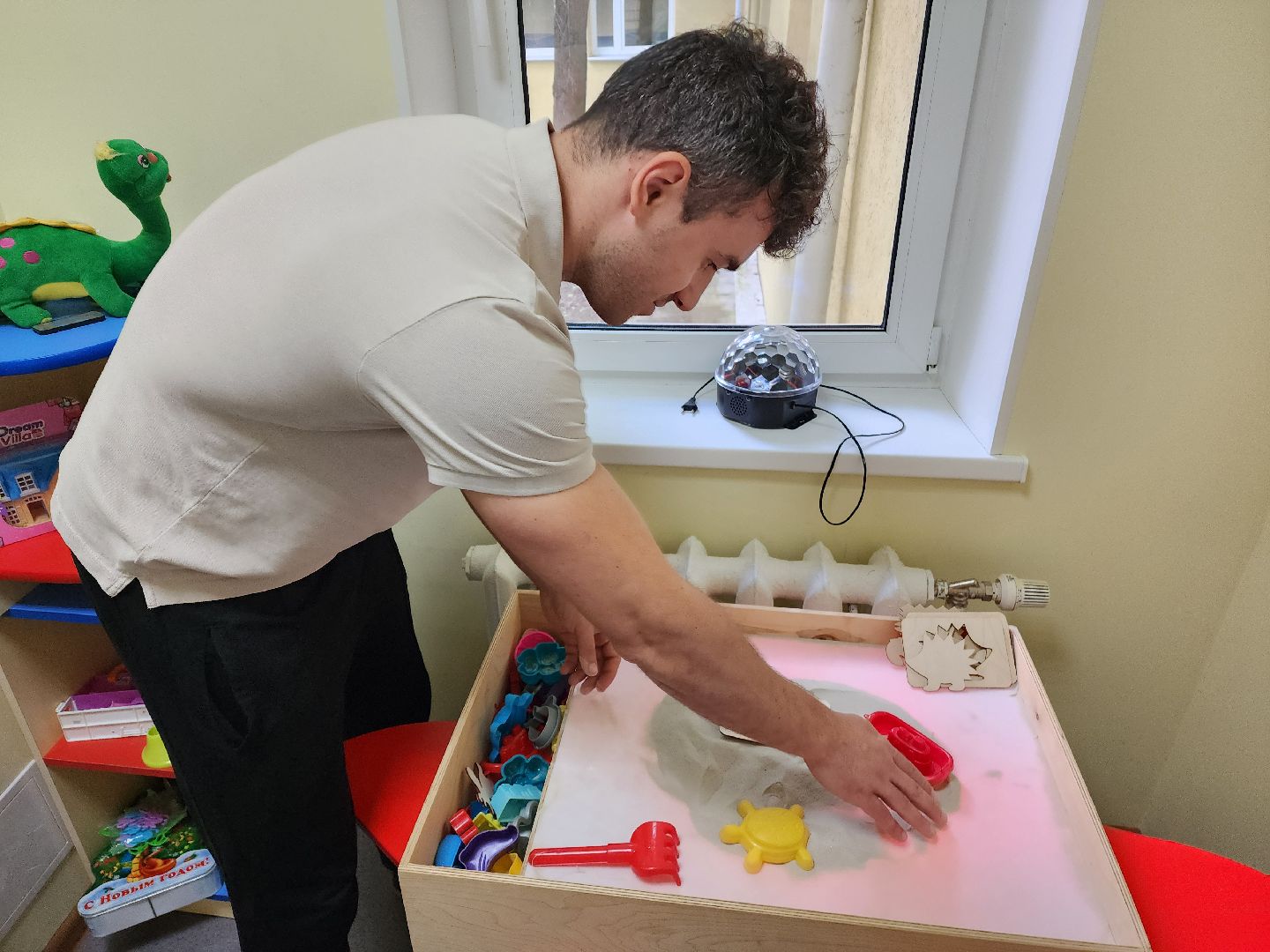 Красноармейск, Пушкинский, центр реабилитации, пескотерапия