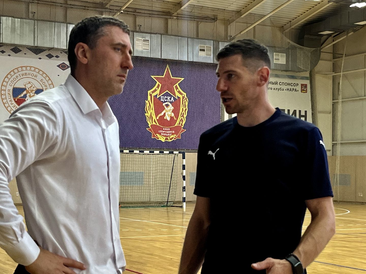 Наро-Фоминск, КСК «Нара», спорт Подмосковья, гандбол, спортивные сборы, ЦСКА, Евгений Цахариас