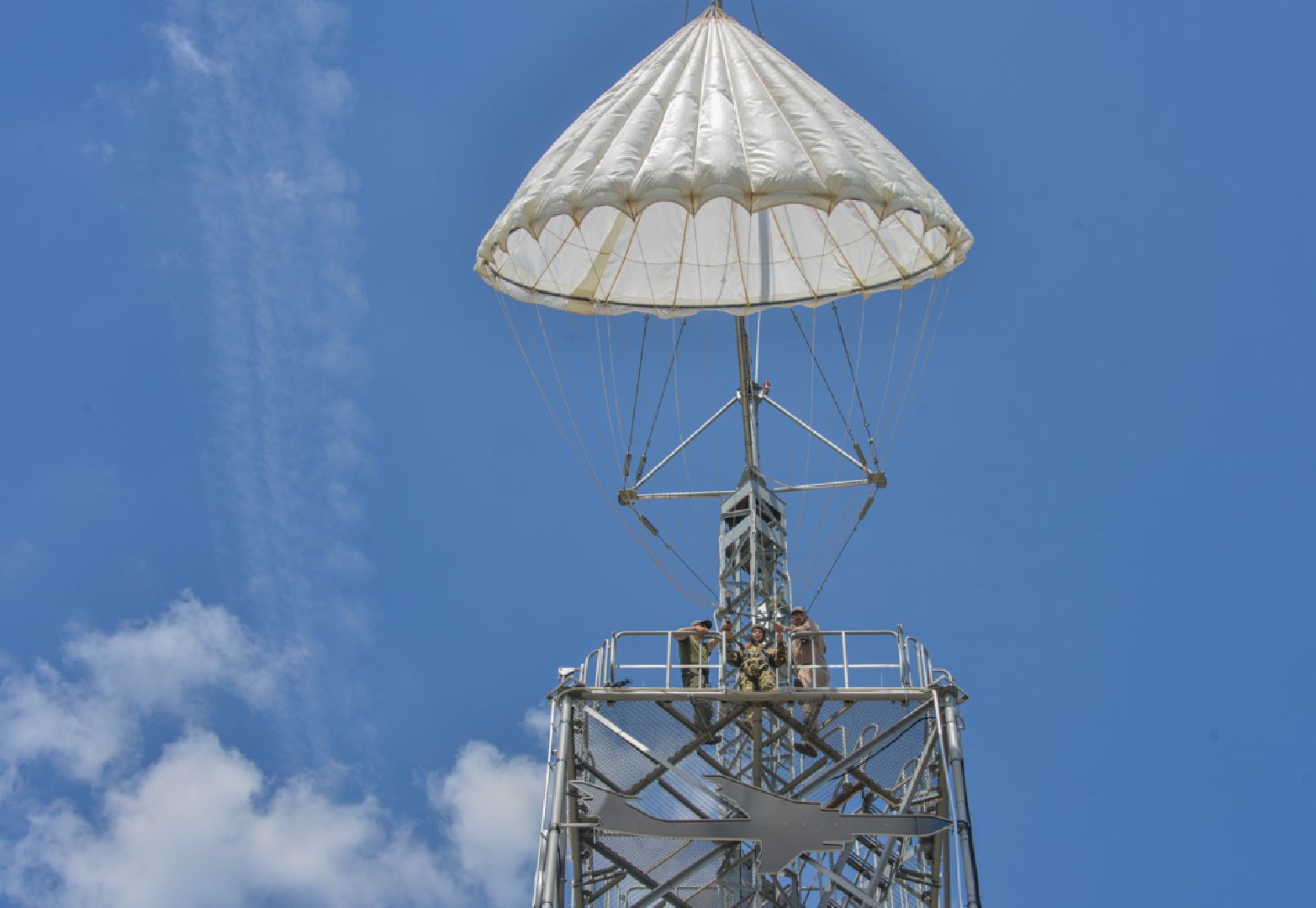 Одинцово, парашют, вышка, прыжки, отдых, спорт, экстрим,