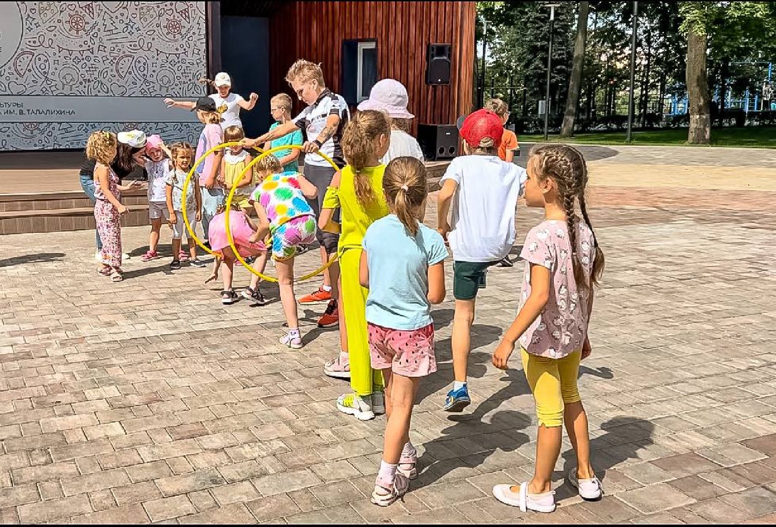 Подольск, лето в Подмосковье, отдых, парки