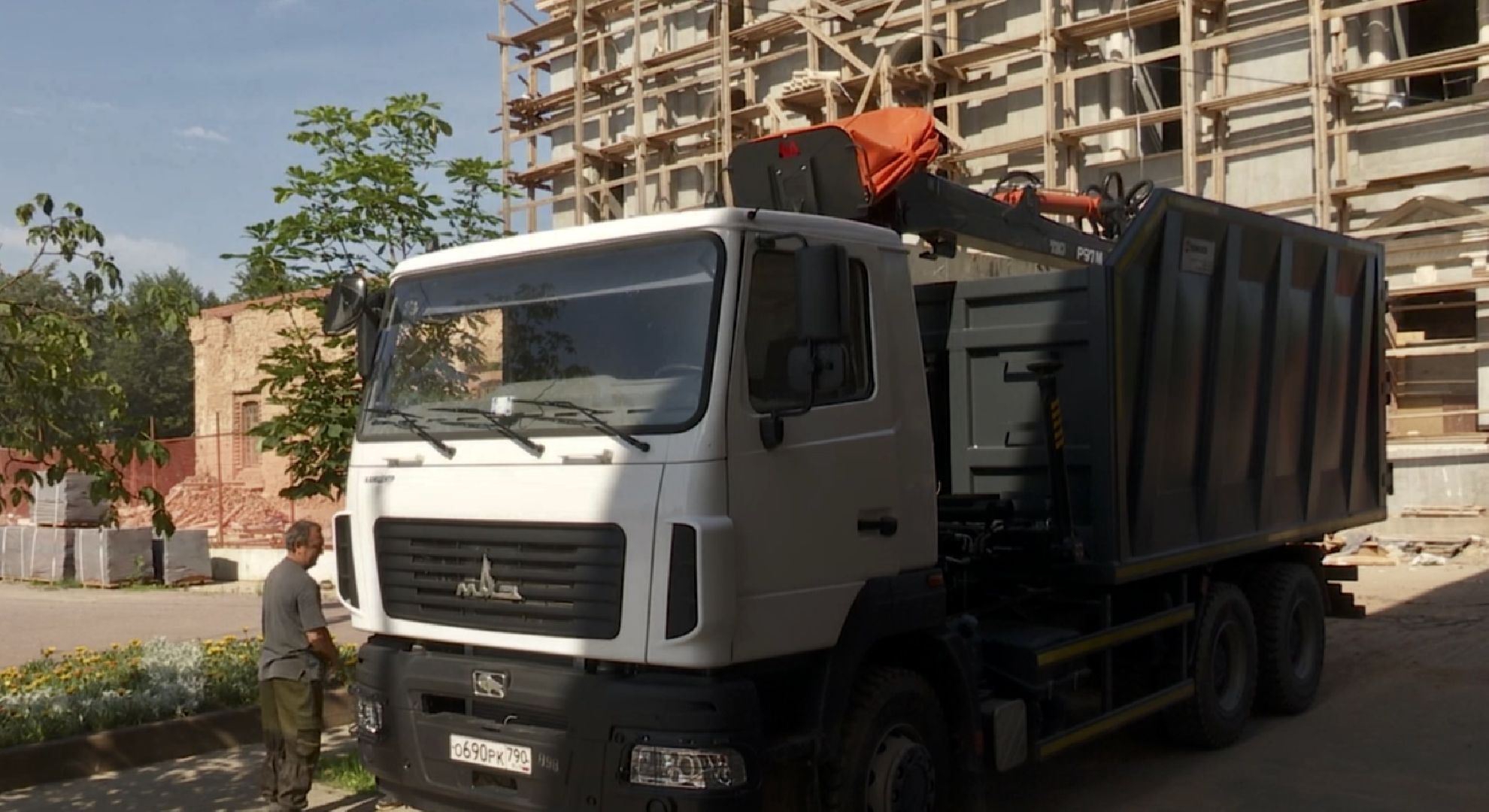 Клин, строительство, машины, перемены, ЖКХ