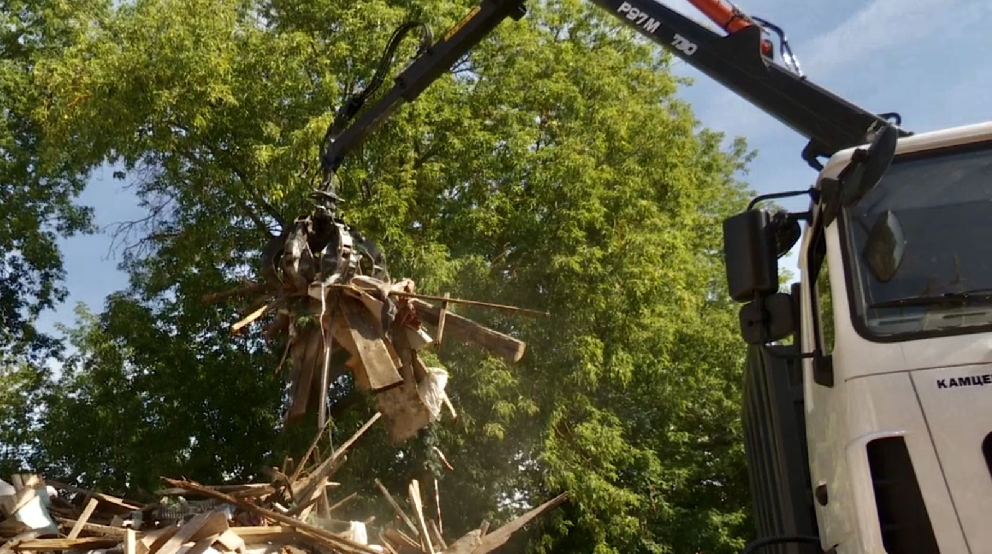 Клин, строительство, машины, перемены, ЖКХ