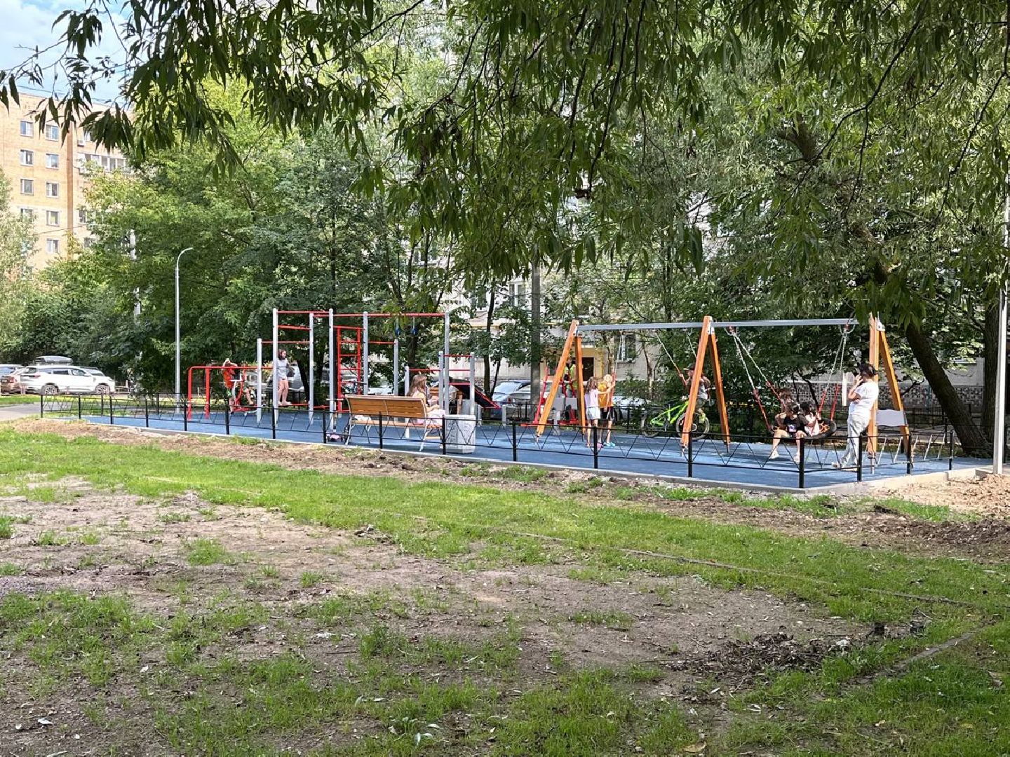 Реутов, благоустройство, детская площадка, игровой комплекс