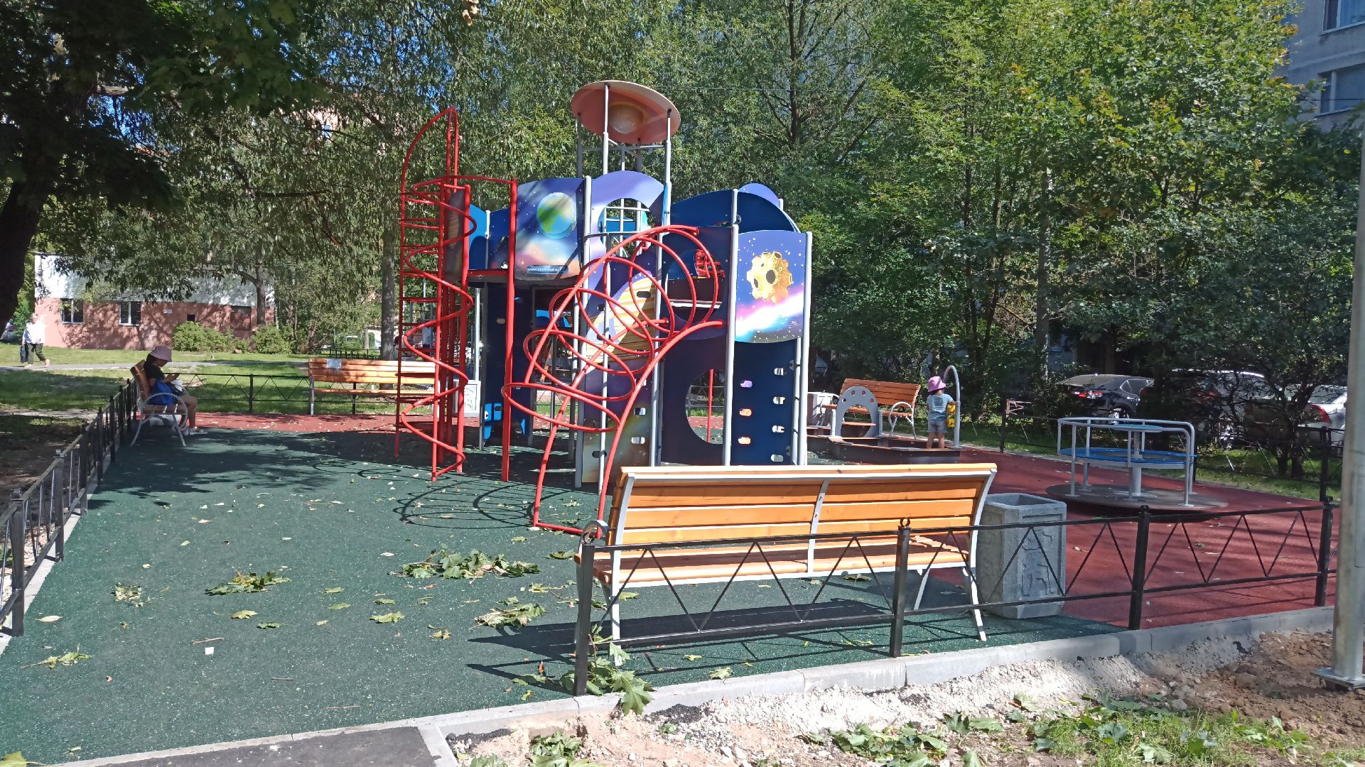 Реутов, благоустройство, детская площадка, игровой комплекс