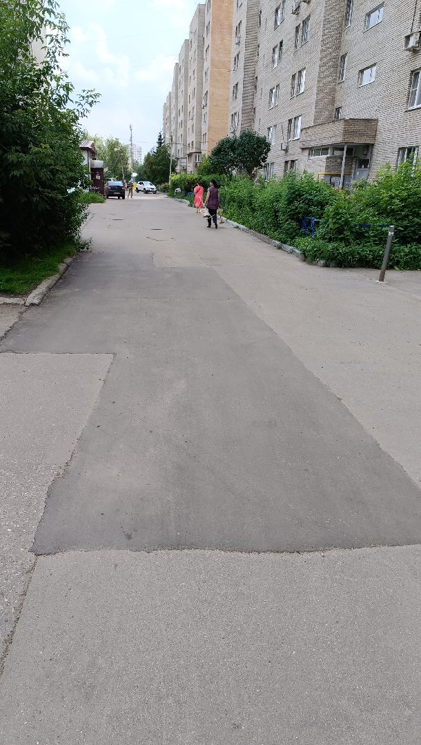 Лобня, дороги, ямы