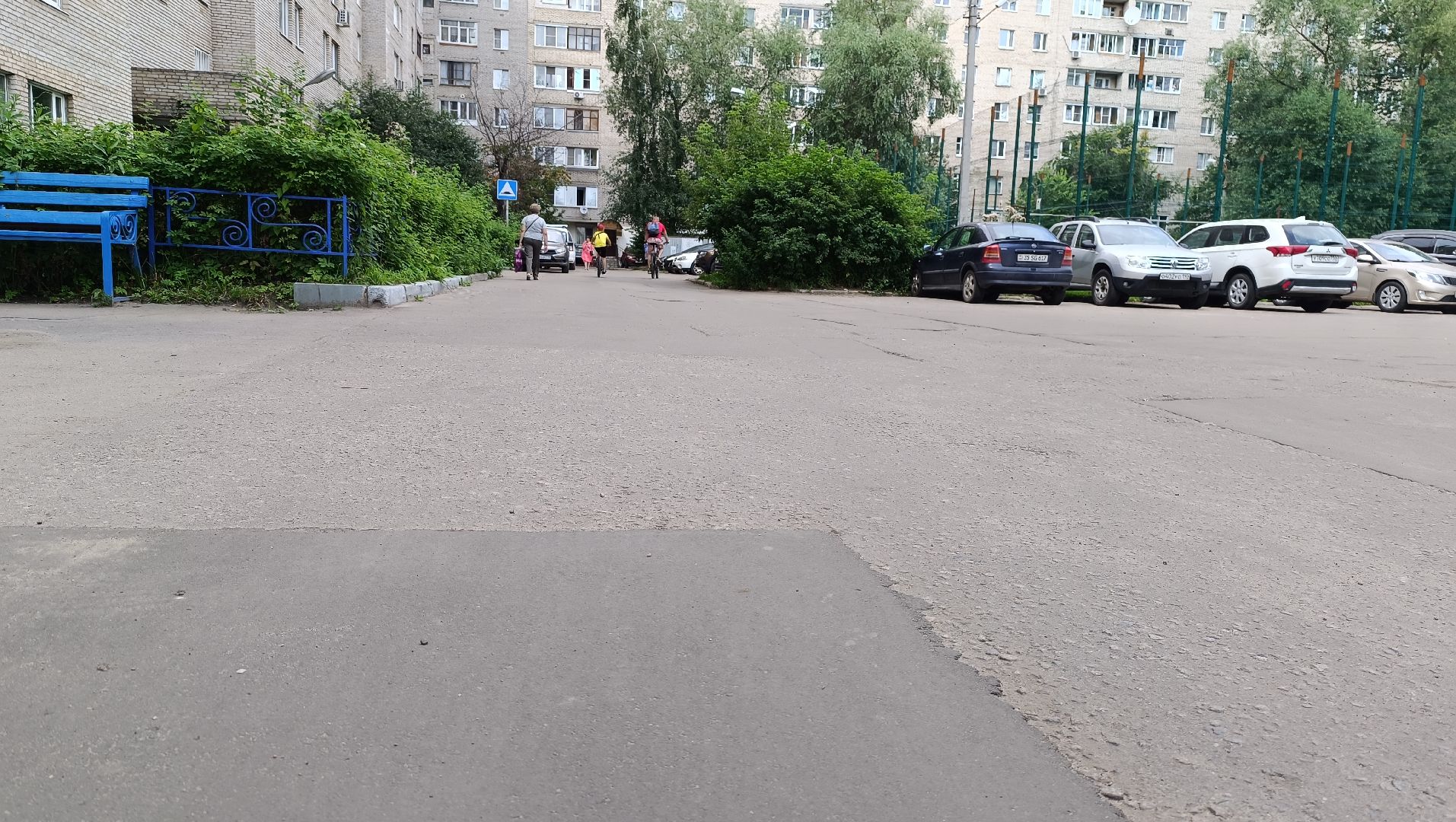 Лобня, дороги, ямы