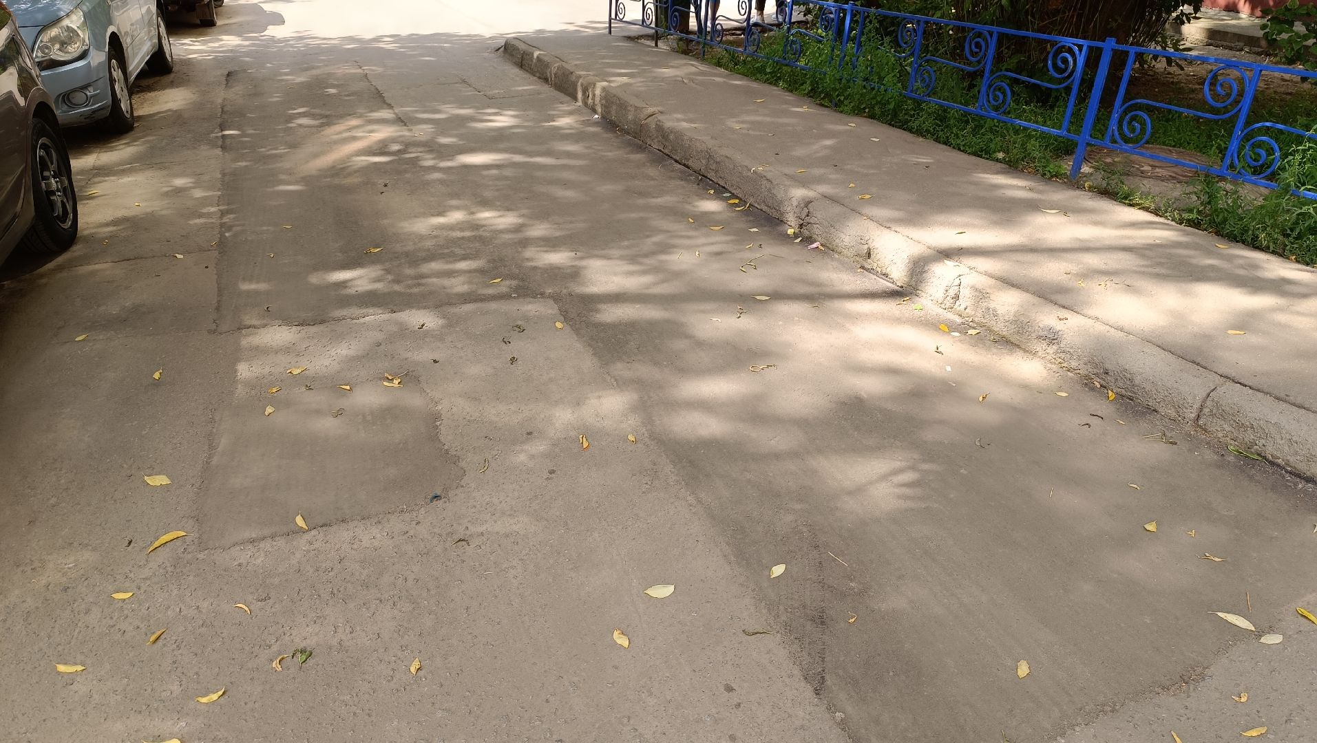 Лобня, дороги, ямы