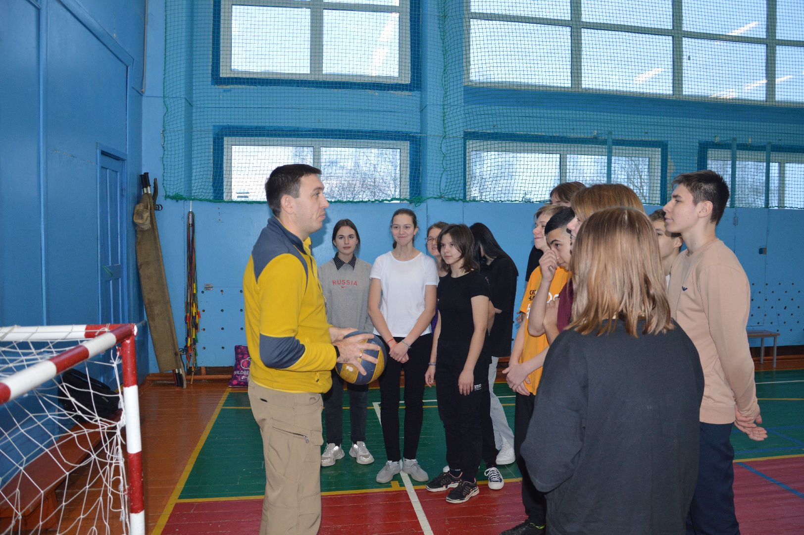 городской округ Шатура, школа № 4, учитель физкультуры и ОБЖ, День физкультурника