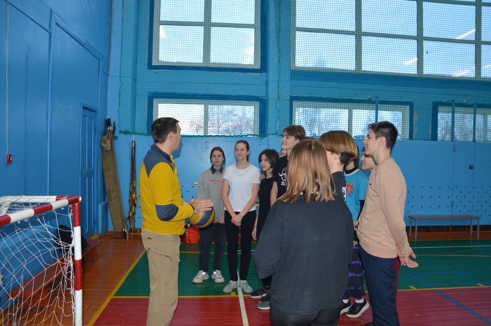 городской округ Шатура, школа № 4, учитель физкультуры и ОБЖ, День физкультурника