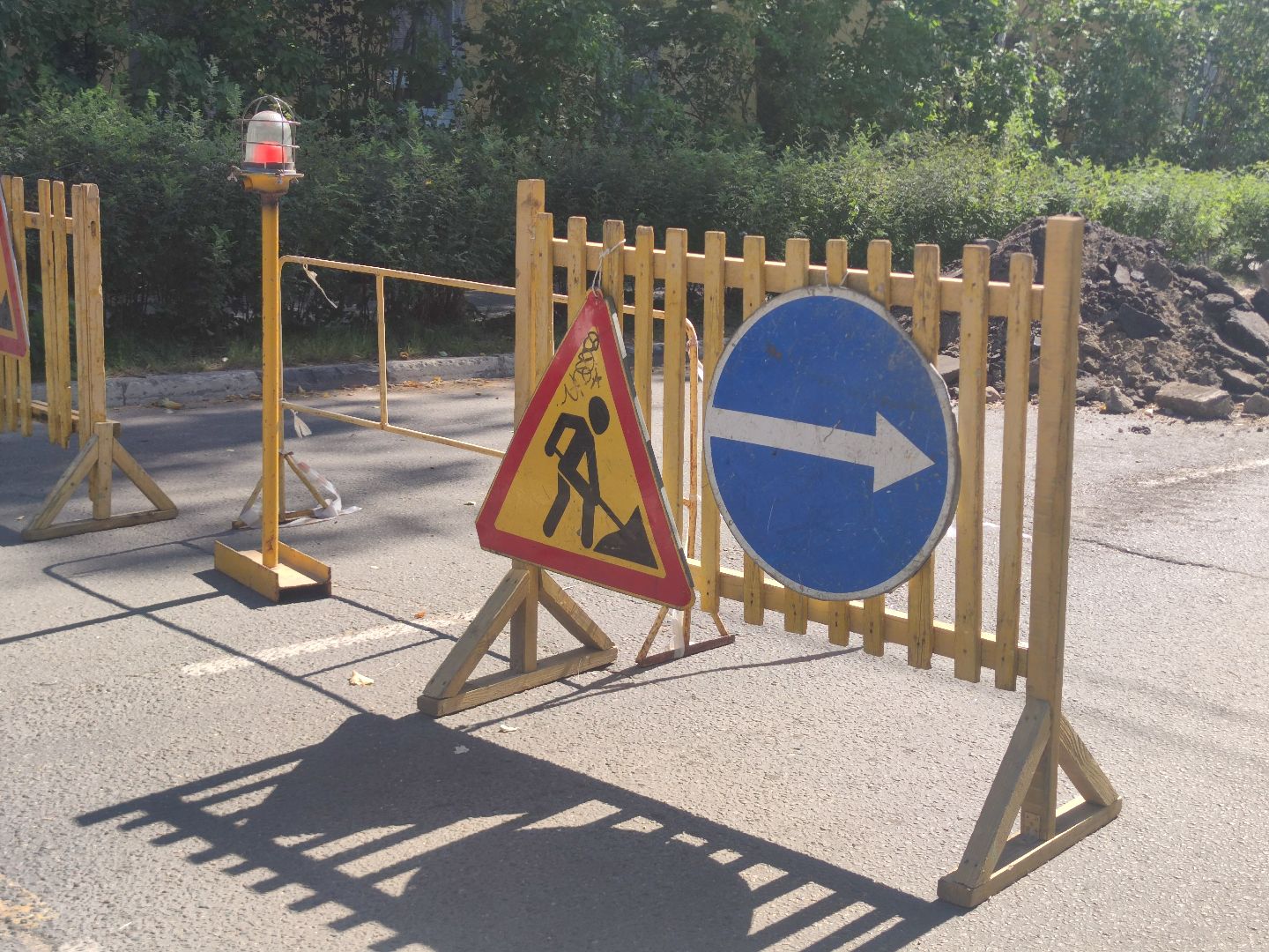 Авария, прорыв трубы, ликвидация, Дубна