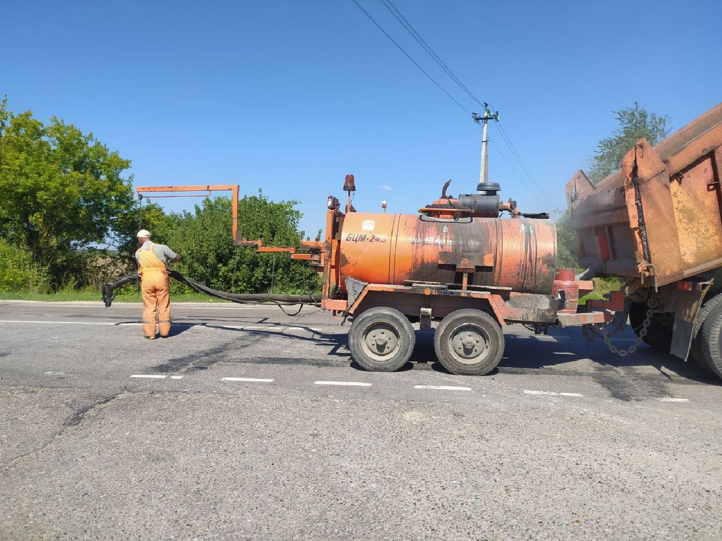 Коломна, дороги, ямочный ремонт