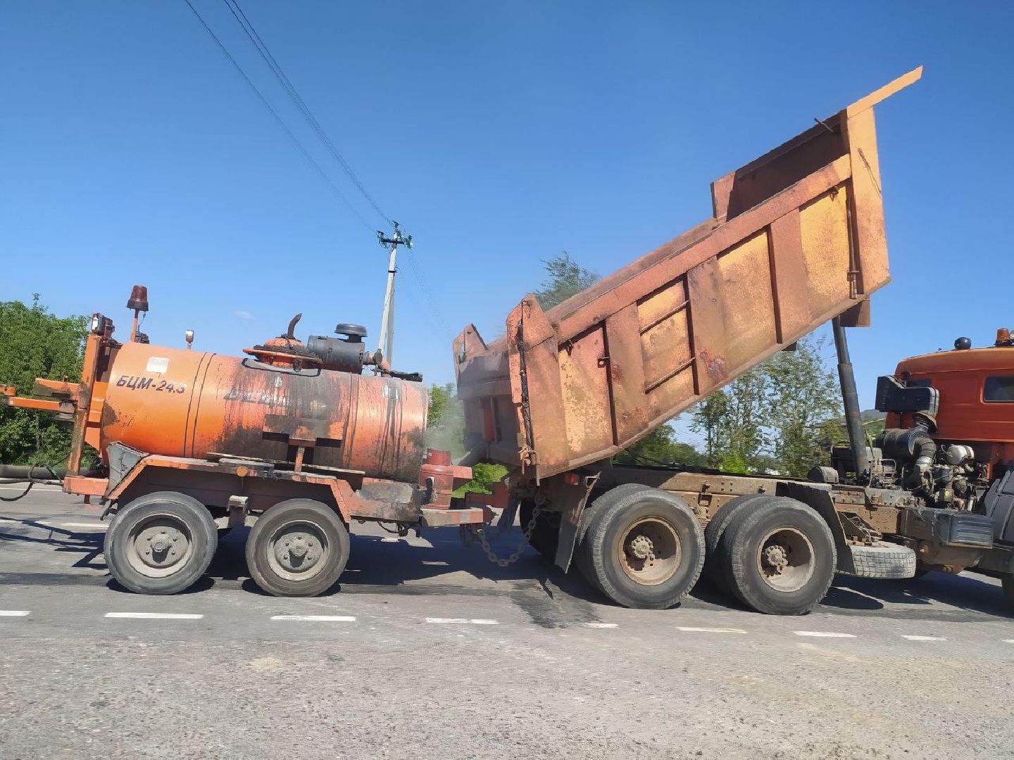 Коломна, дороги, ямочный ремонт