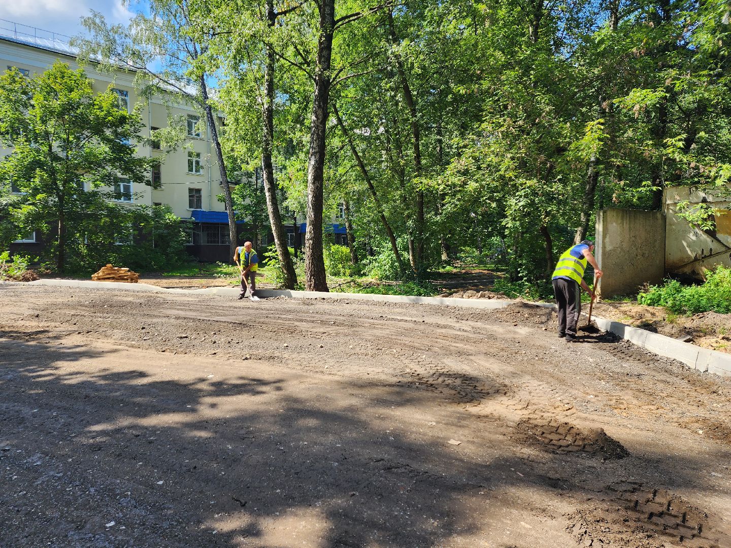 доброе дело, двор, работы,