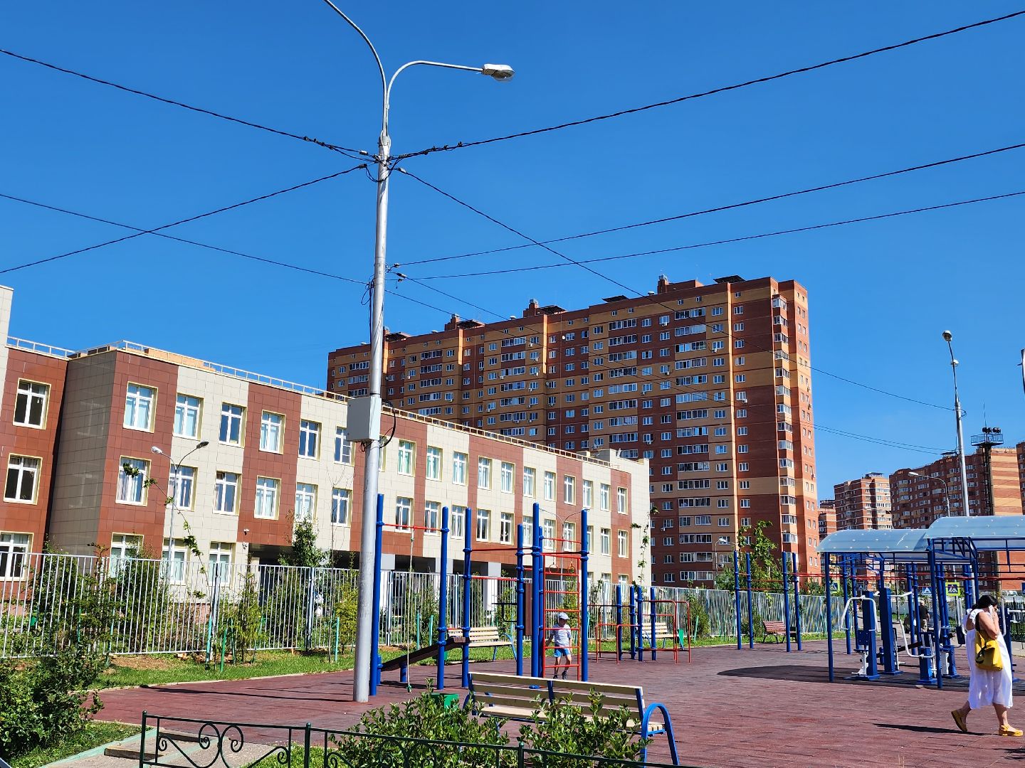 Звенигород, благоустройство школ, образование