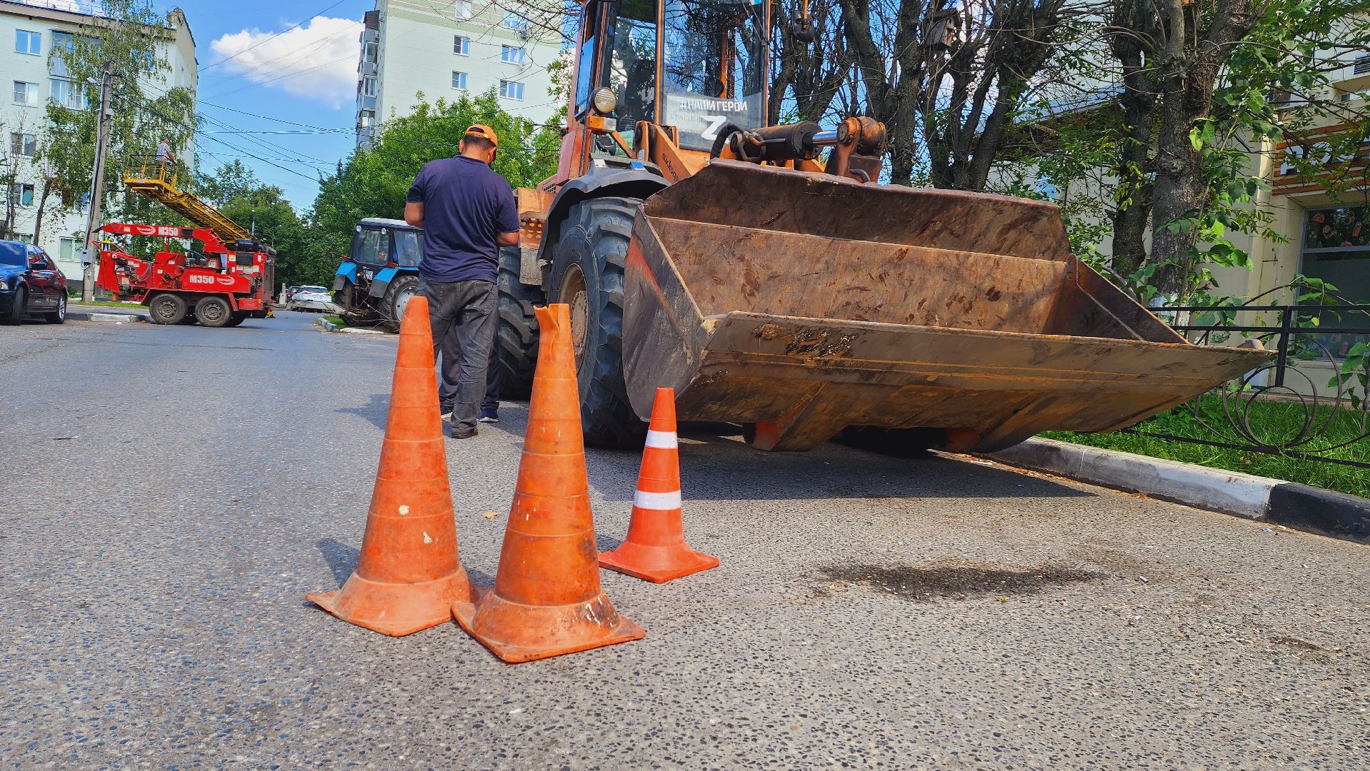 Подмосковье, Ивантеевка, благоустройство