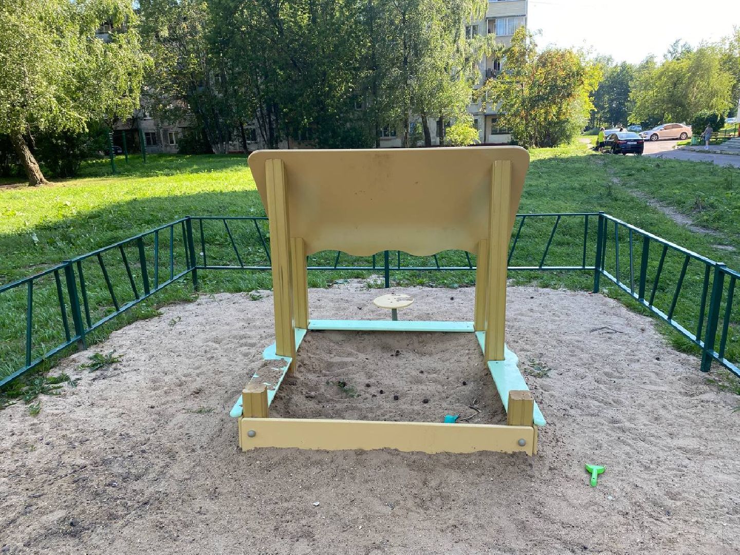 Чехов, благоустройство, информационные наклейки, детская площадка, ремонт