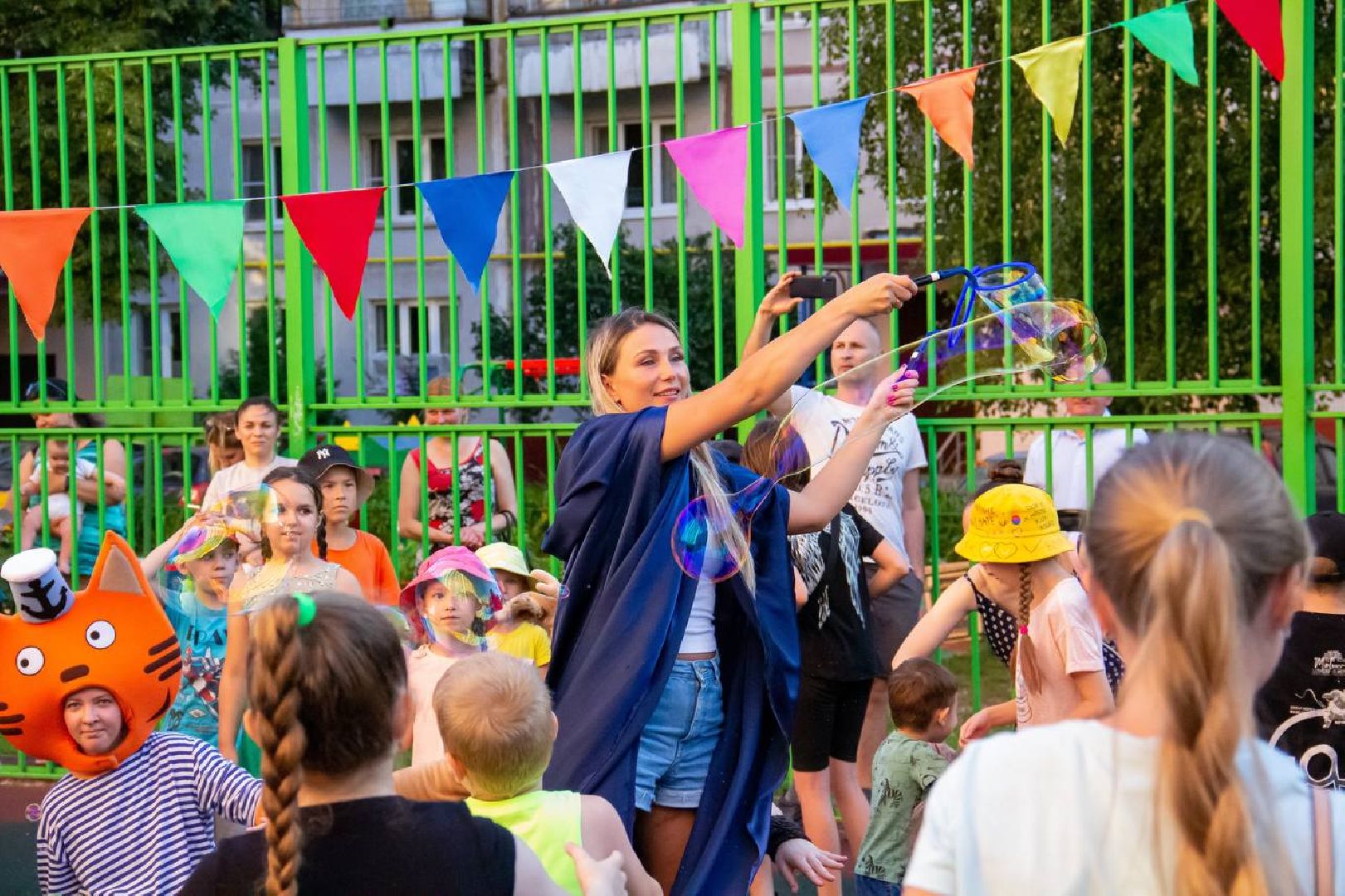 Подольск, лето в подмосковье, игры нашего двора, дети, праздник