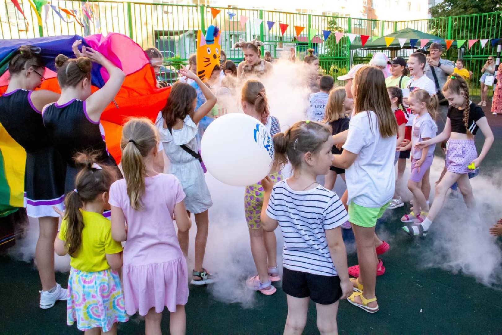Подольск, лето в подмосковье, игры нашего двора, дети, праздник