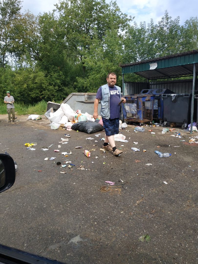 Красноармейск, Пушкинский, подбор мусора, обращения жителей
