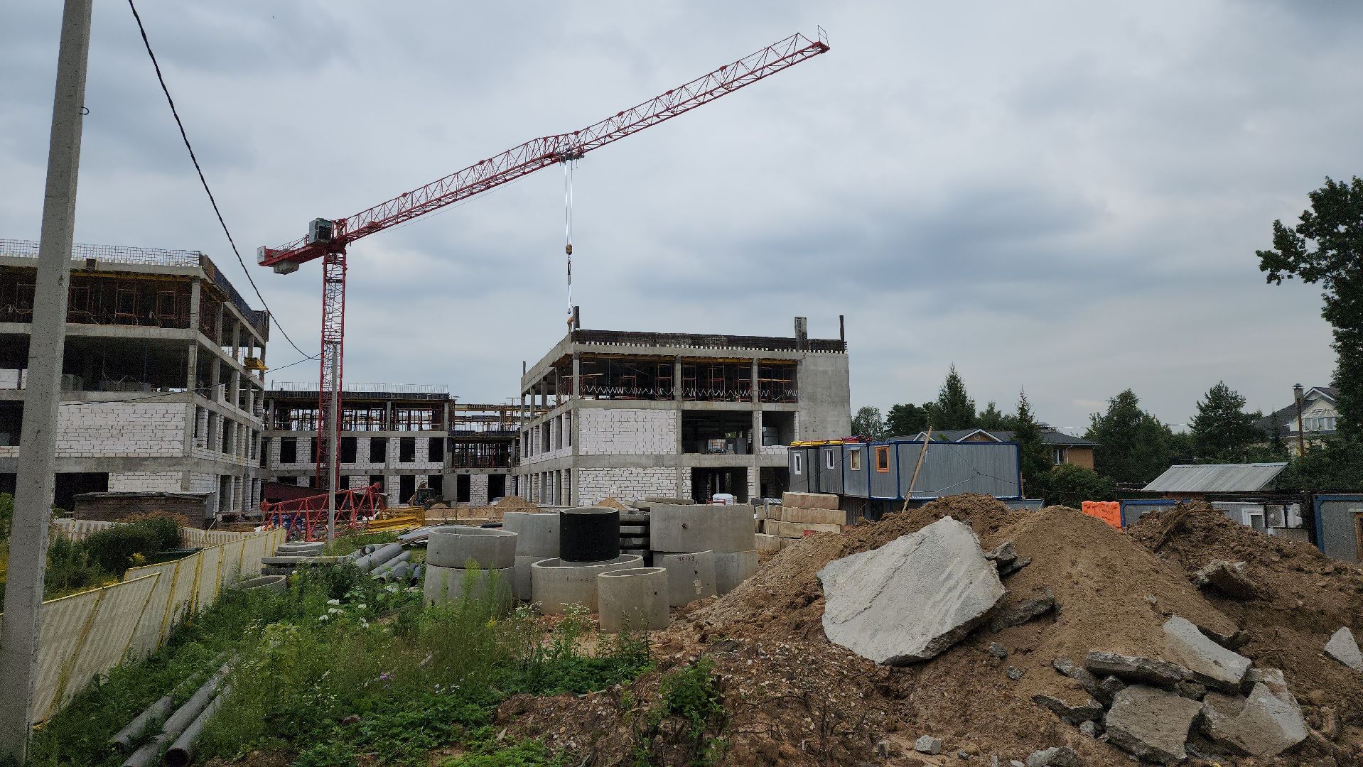 Одинцово, немчиновка, строительство, школа,