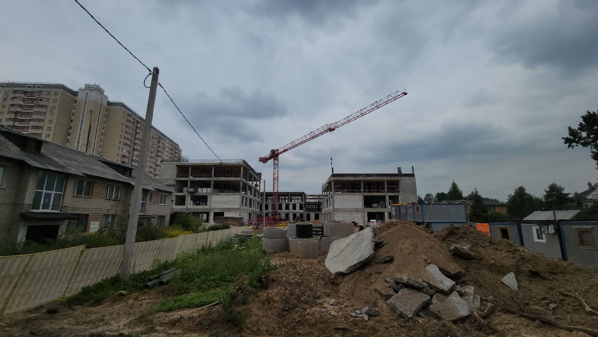 Одинцово, немчиновка, строительство, школа,