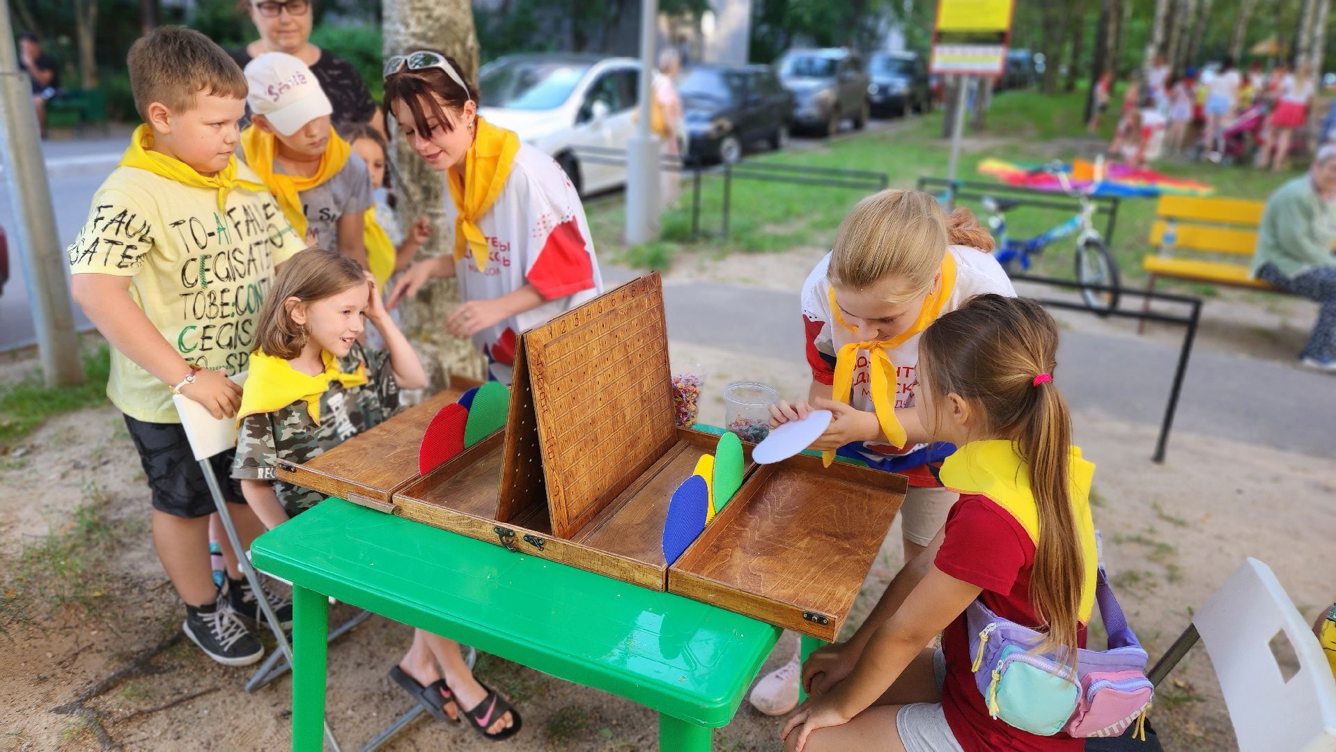 трудовой десант, волонтеры, Протвино, аниматоры, праздник двора