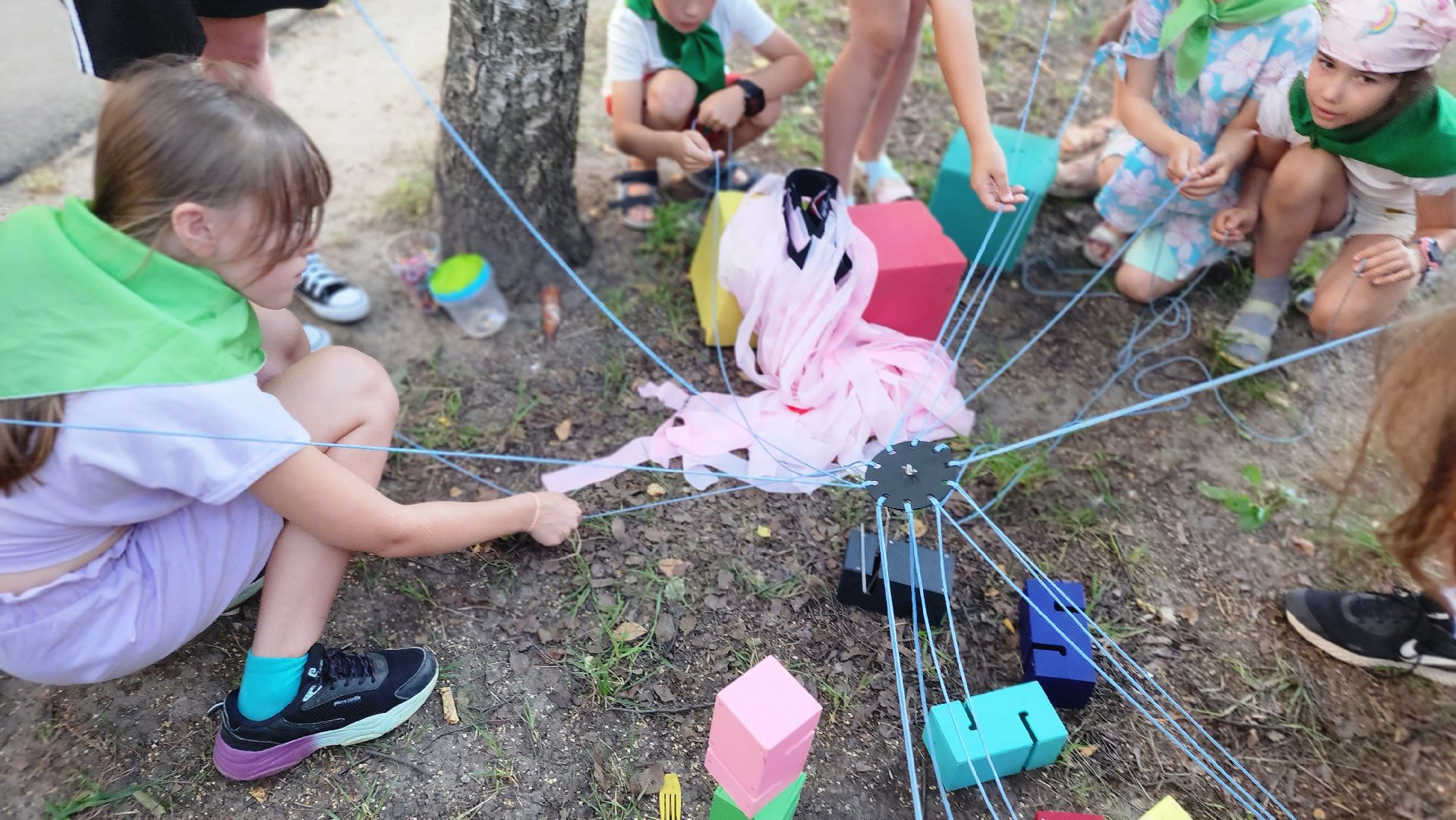трудовой десант, волонтеры, Протвино, аниматоры, праздник двора