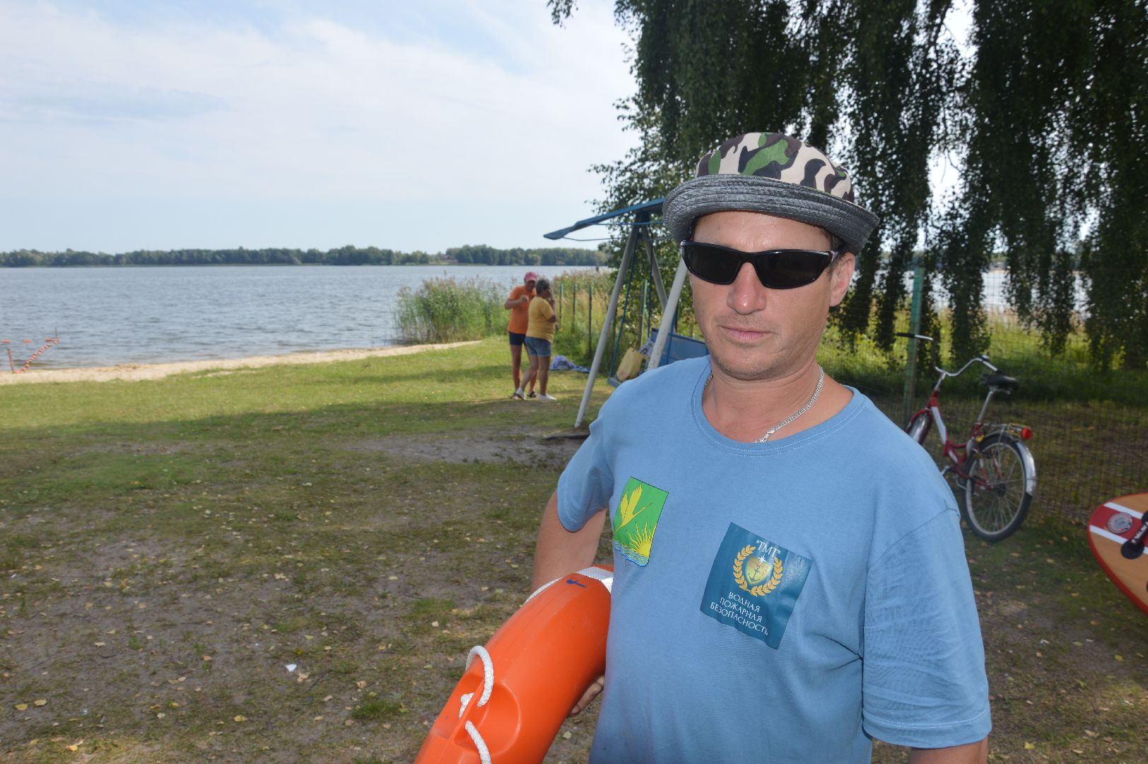 Шатура, пляж, правила поведения у воды, школа № 2