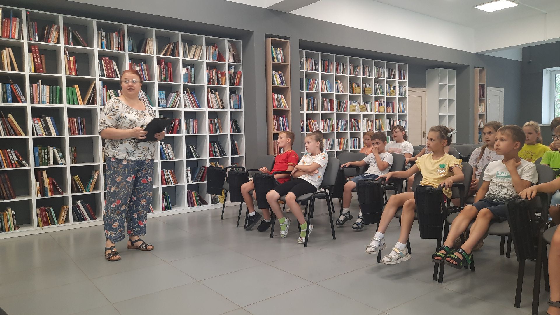 Шатура, День большой кошки, библиотека