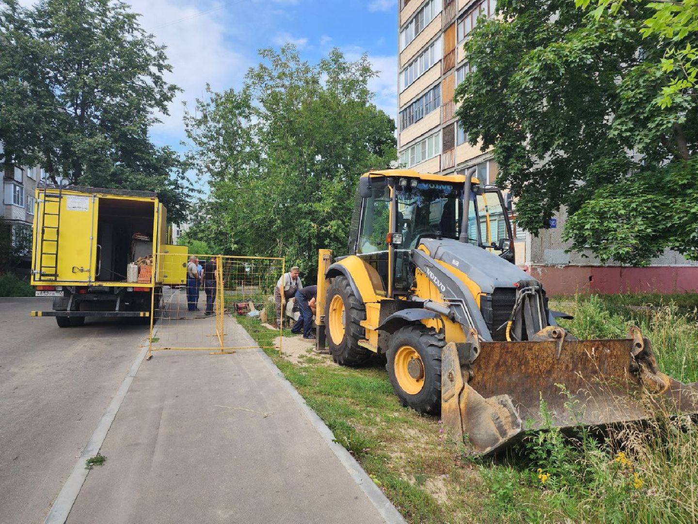 Электросталь, авария, гвс, вода