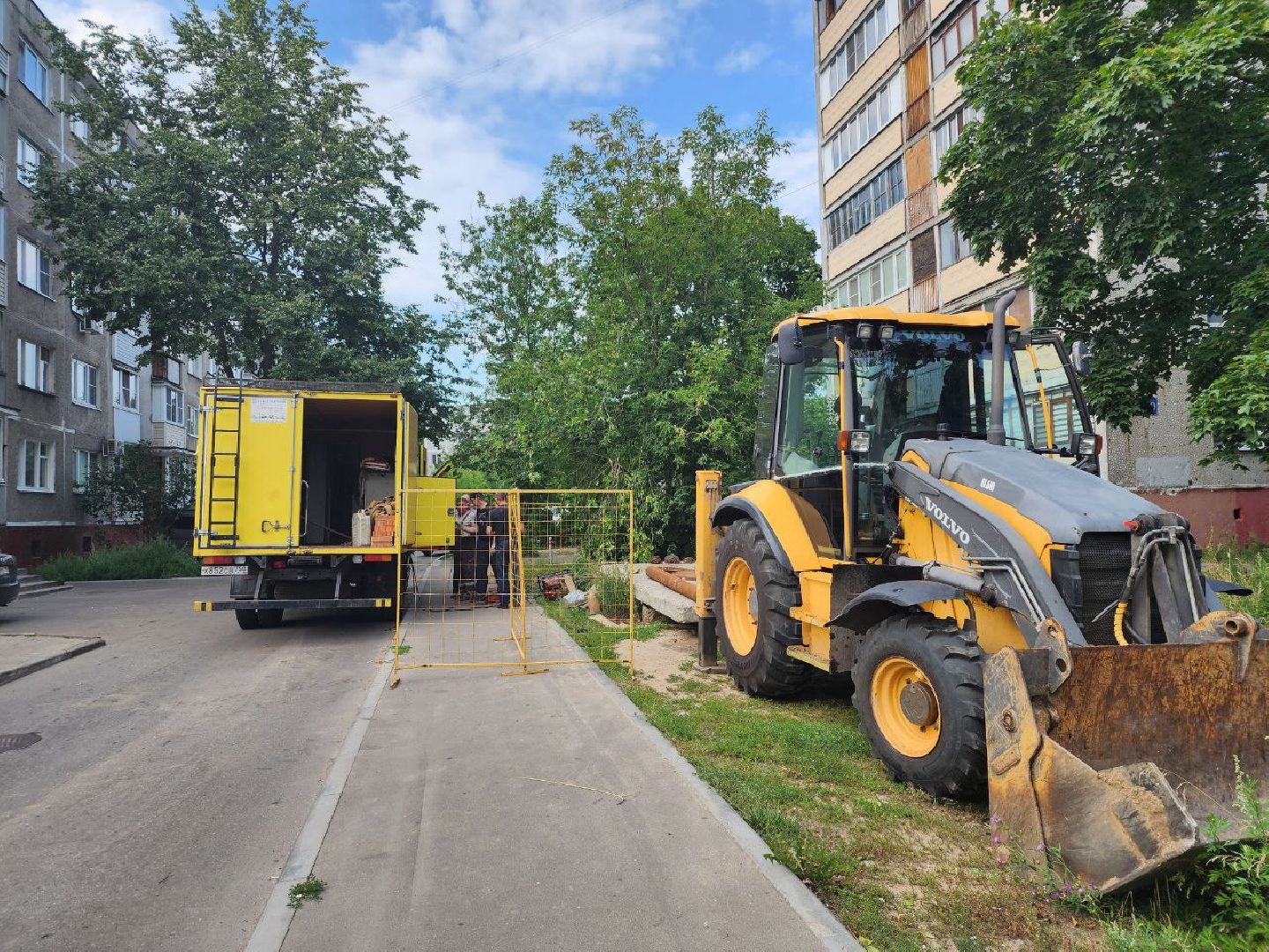 Электросталь, авария, гвс, вода