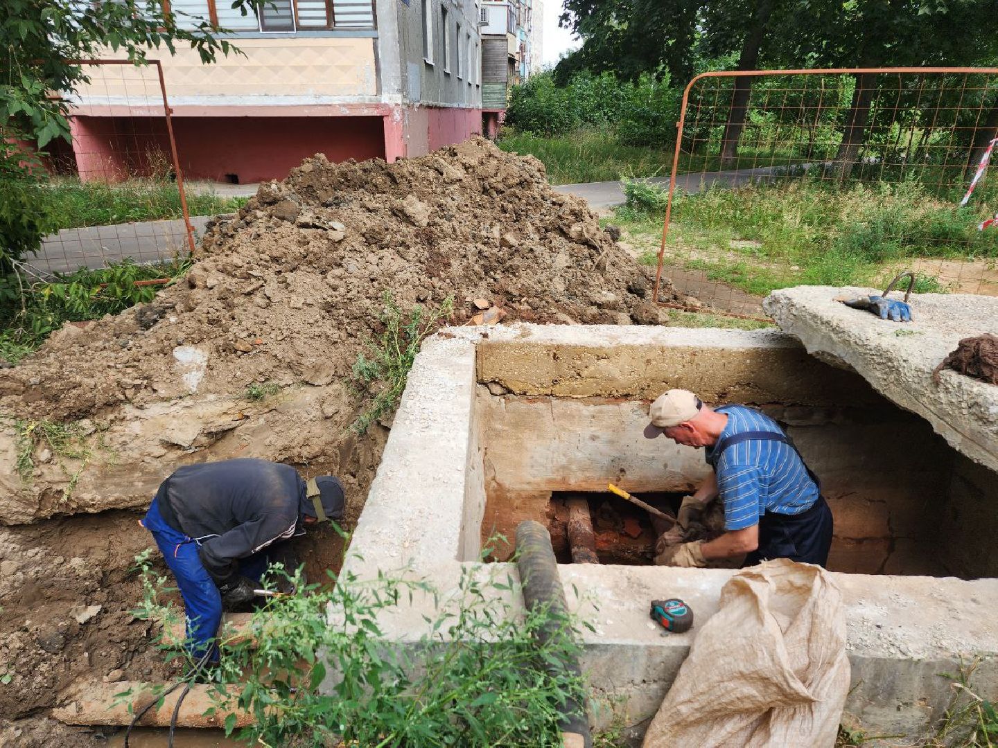 Электросталь, авария, гвс, вода