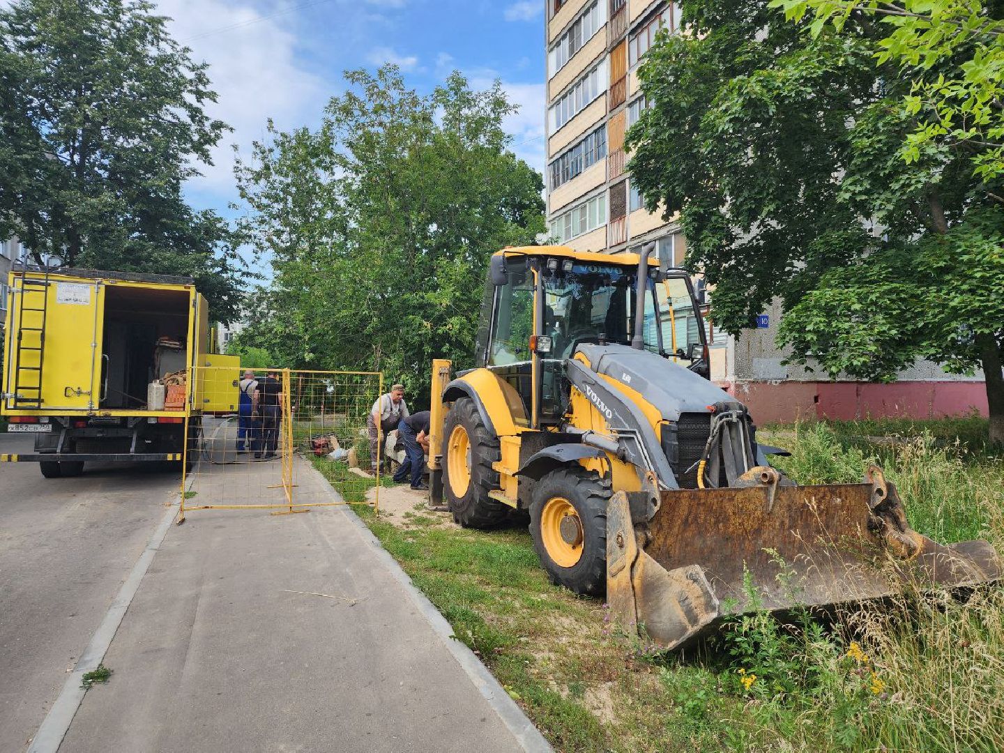 Электросталь, авария, гвс, вода
