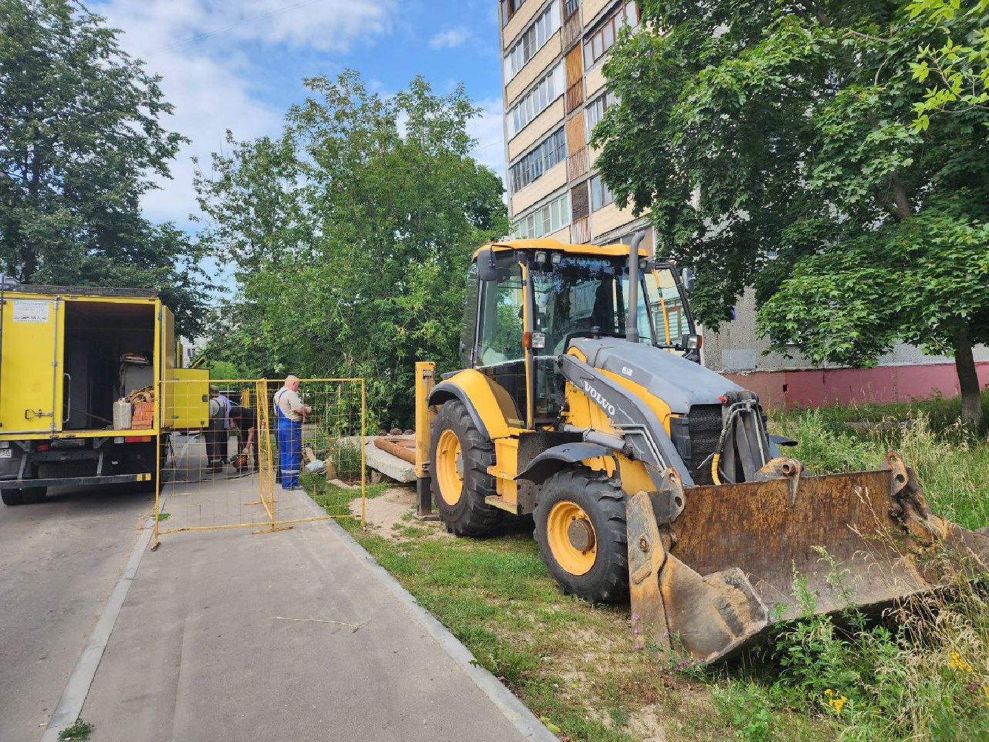 Электросталь, авария, гвс, вода