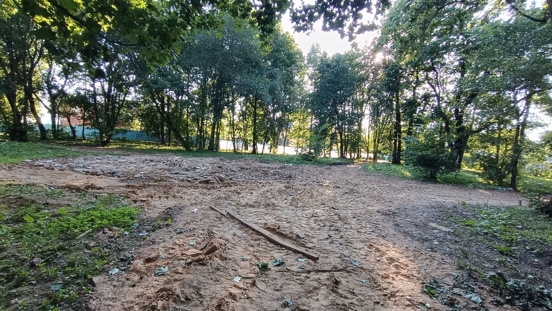 Лобня, благоустройство, сквер