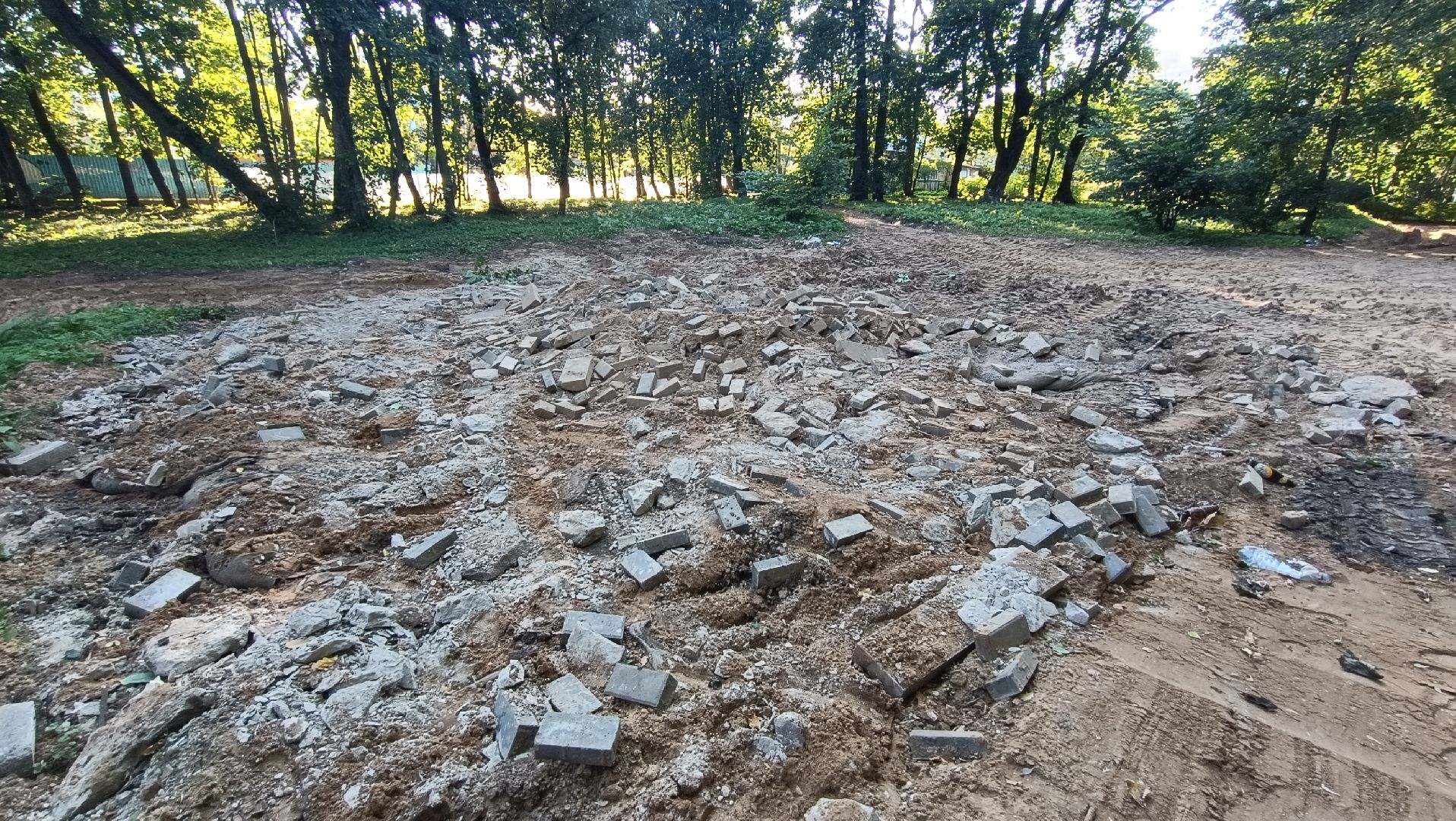 Лобня, благоустройство, сквер