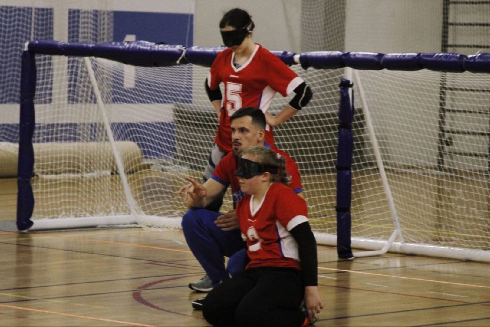 Спорт, голбол, мяч, игра, первенство