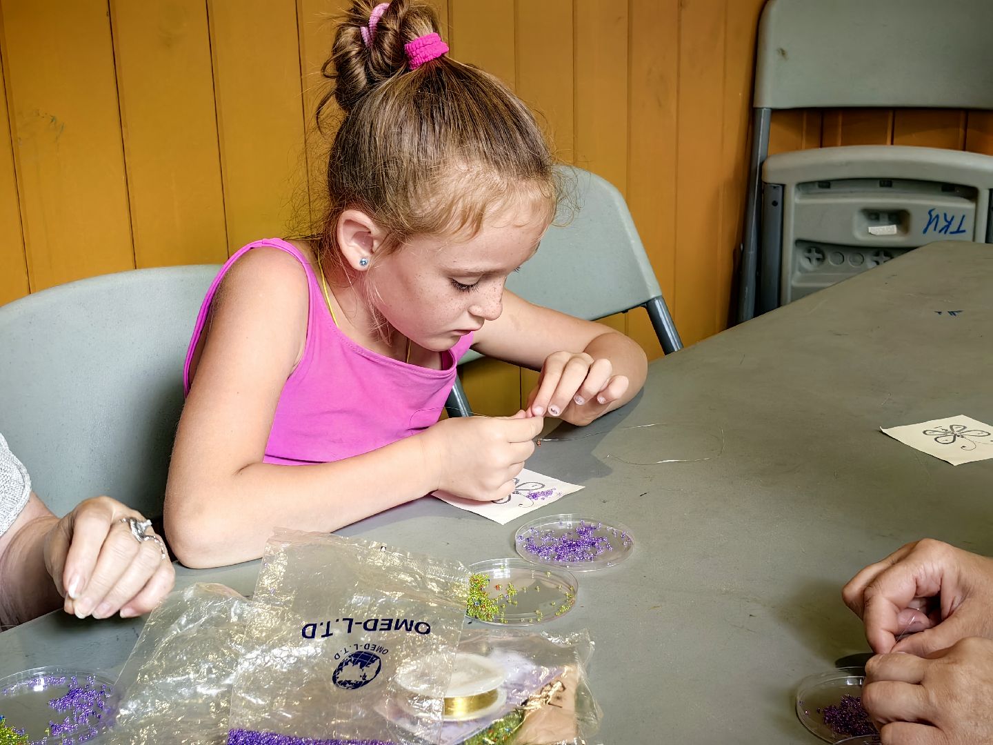 Мастер-класс, бисероплетение, бисер, проволока, бабочка