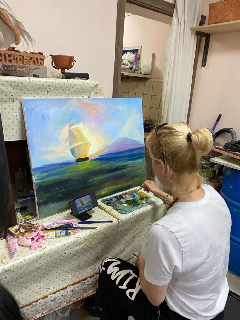 Лобня, культура, художник