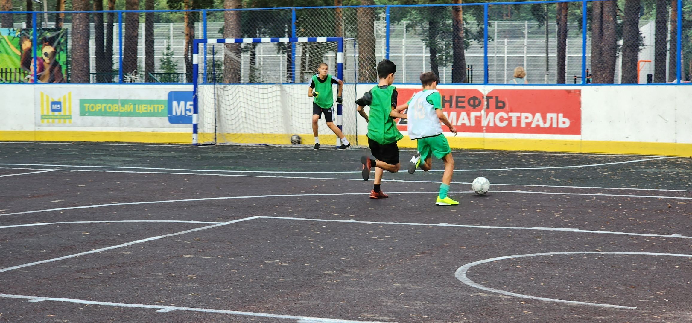 футбол, лесопарк, Котельники