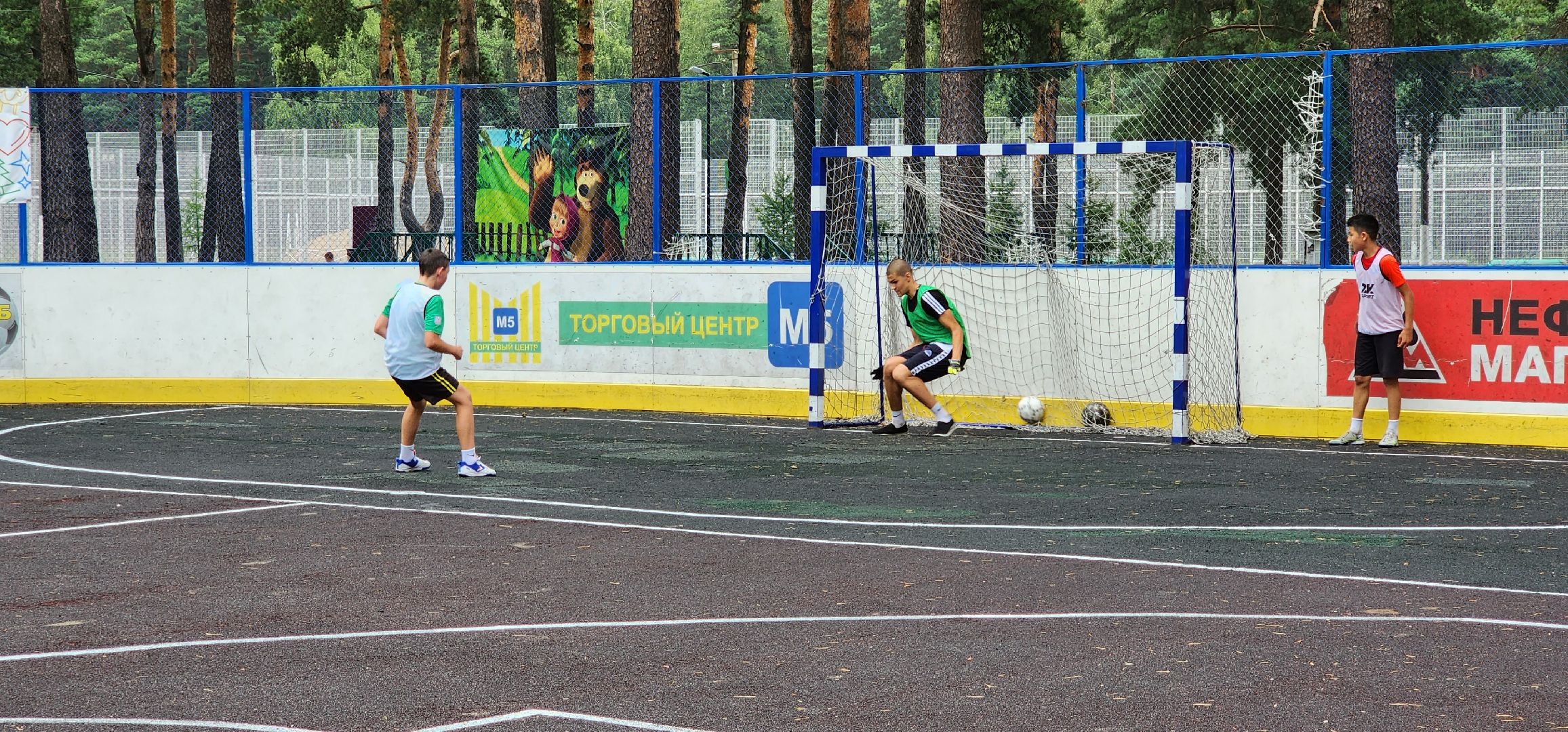 футбол, лесопарк, Котельники